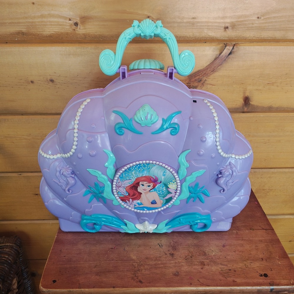 Disney Princess Ariel The Little Mermaid Music Lights Table Top Vanity‎ Works C4